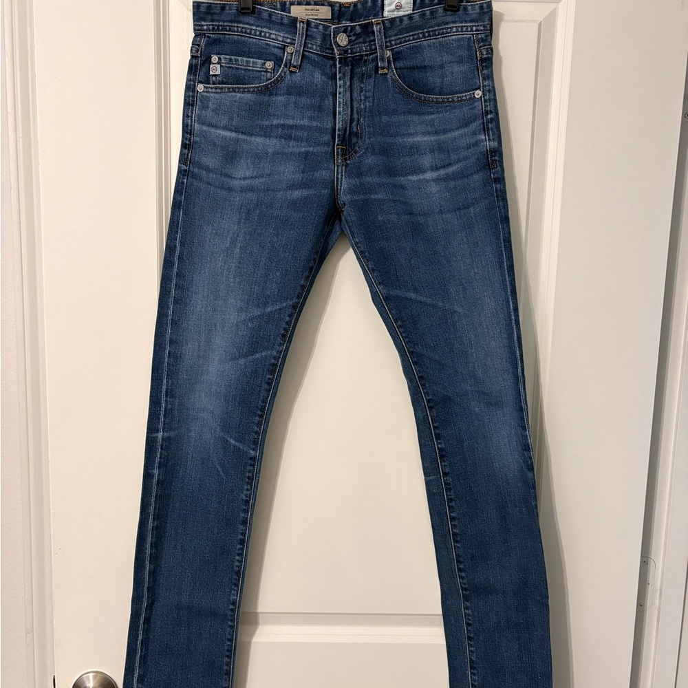 Ag Adriano Goldschmied Men's Dark Blue Skinny Jeans